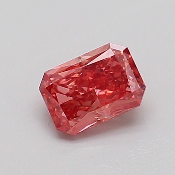0.53 CT Fancy Vivid Brownish Pink RADIANT