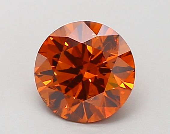 0.93 CT Fancy Vivid Orange ROUND