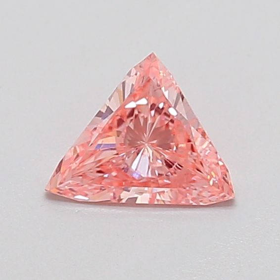 0.36 CT Fancy Intense Orangey Pink TRILLIANT