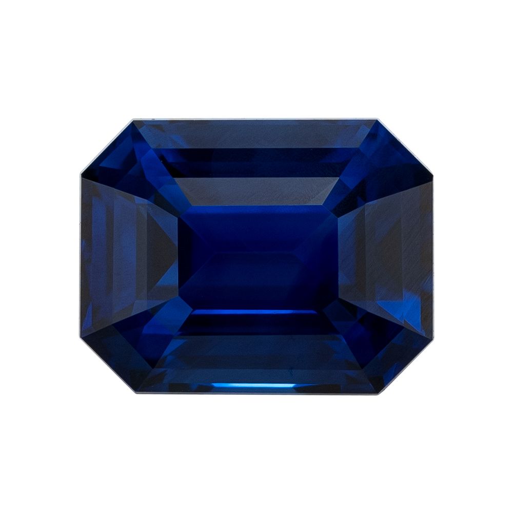 SAPPHIRE FACETED 3.12ct BLUE SI MADAGASCAR HEATED