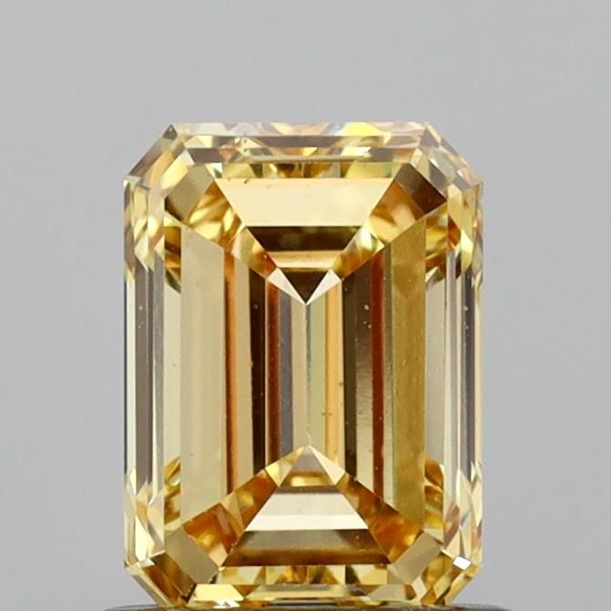 1.03 CT Fancy Vivid Yellow EMERALD