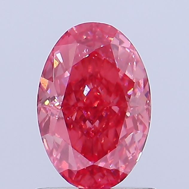 1.02 CT Fancy Vivid Pink OVAL