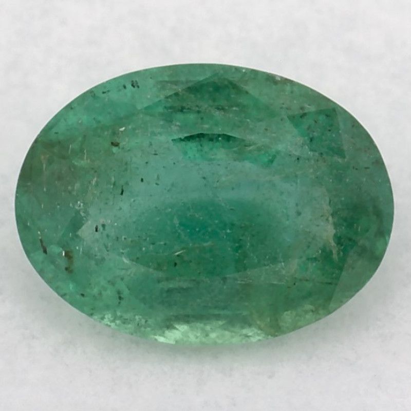 Szmaragd 1,00 ct, zielony, szlif owalny