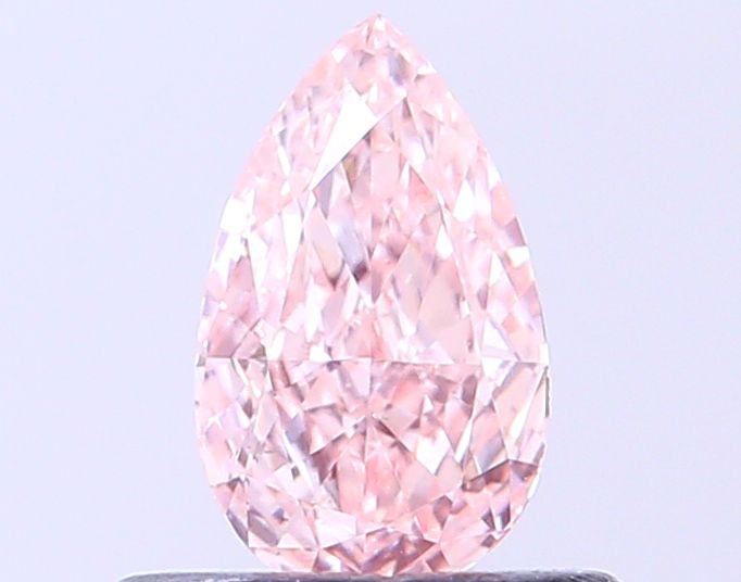 0.38 CT Fancy Intense Pink PEAR