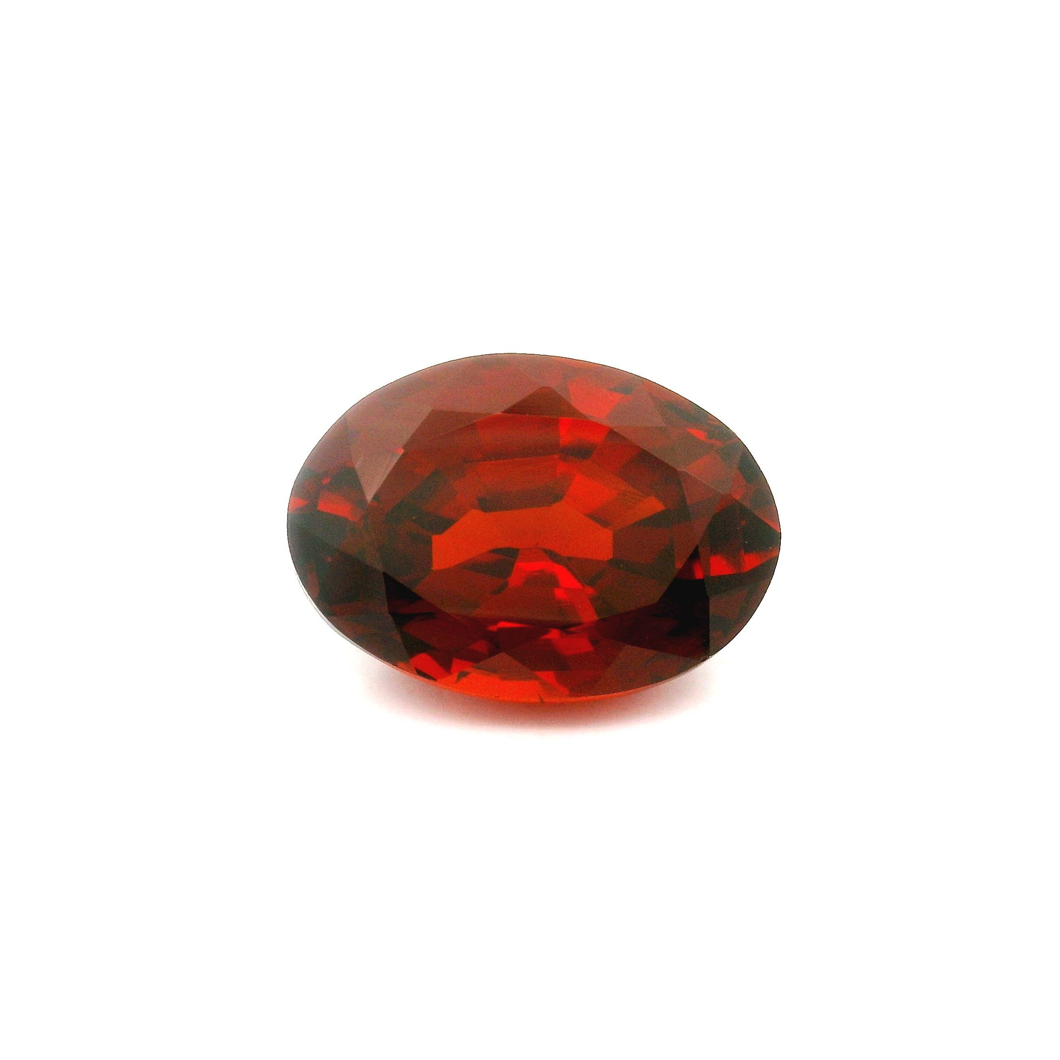 9.18 ct Oval garnet