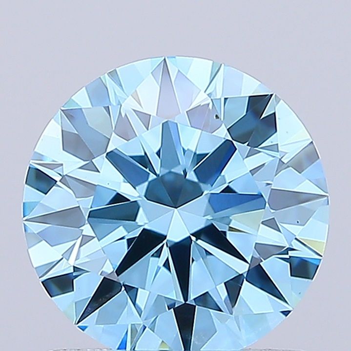 1.14 CT Fancy Vivid Blue ROUND