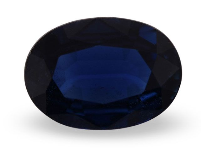 SAPPHIRE FACETED 0.7ct BLUE Blue EC THAILAND HEATED