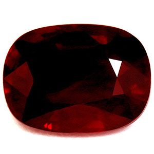 Rubin 2,34 ct, czerwony, szlif owalny