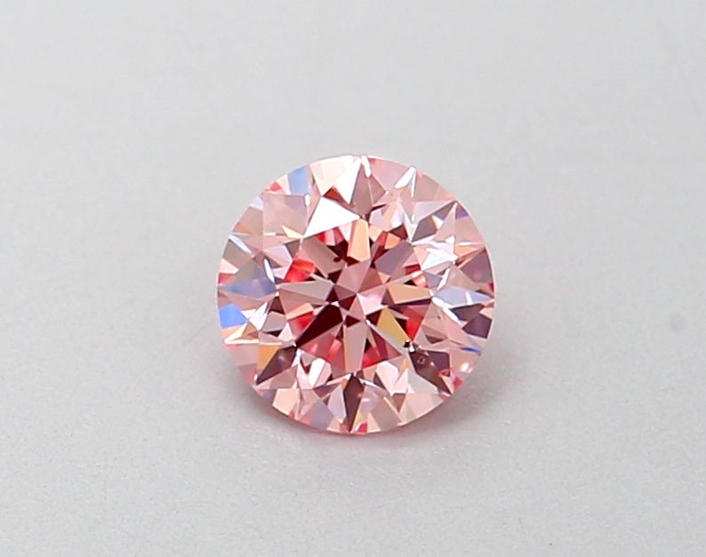 0.34 CT Fancy Light Pink ROUND
