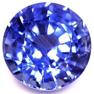 SAPPHIRE FACETED 1.04ct BLUE Vivid Blue EC SRILANKA HEATED