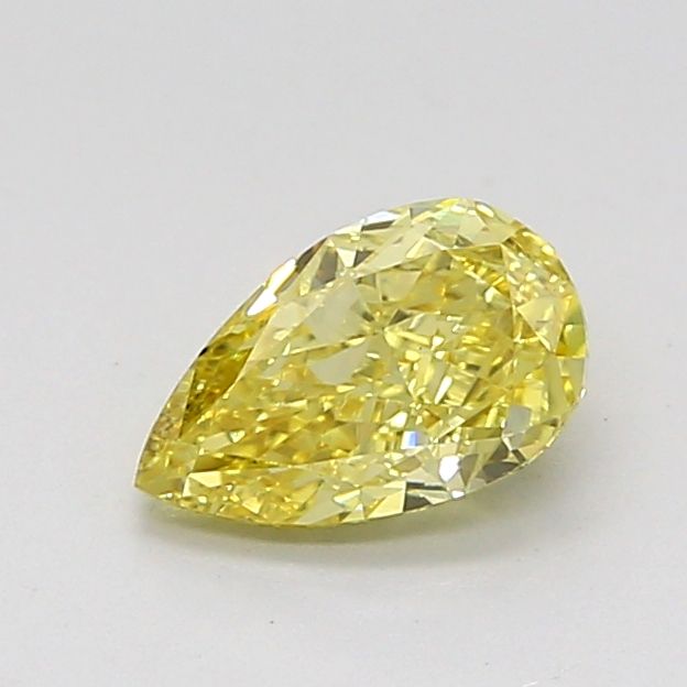 0.73 CT Fancy Intense Yellow PEAR