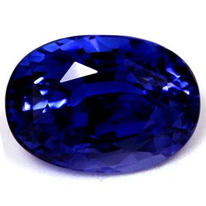 Szafir 3,54 ct, niebieski, szlif owalny