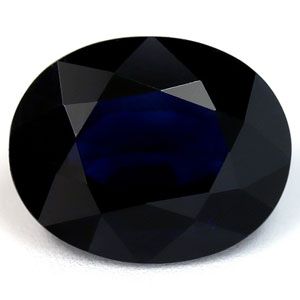 SAPPHIRE FACETED 2.78ct BLUE Navy Blue EC MADAGASCAR HEATED