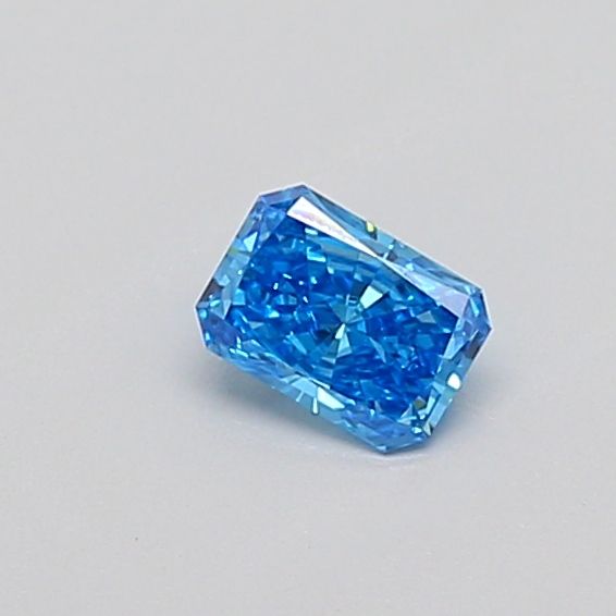 0.34 CT Fancy Vivid Blue RADIANT