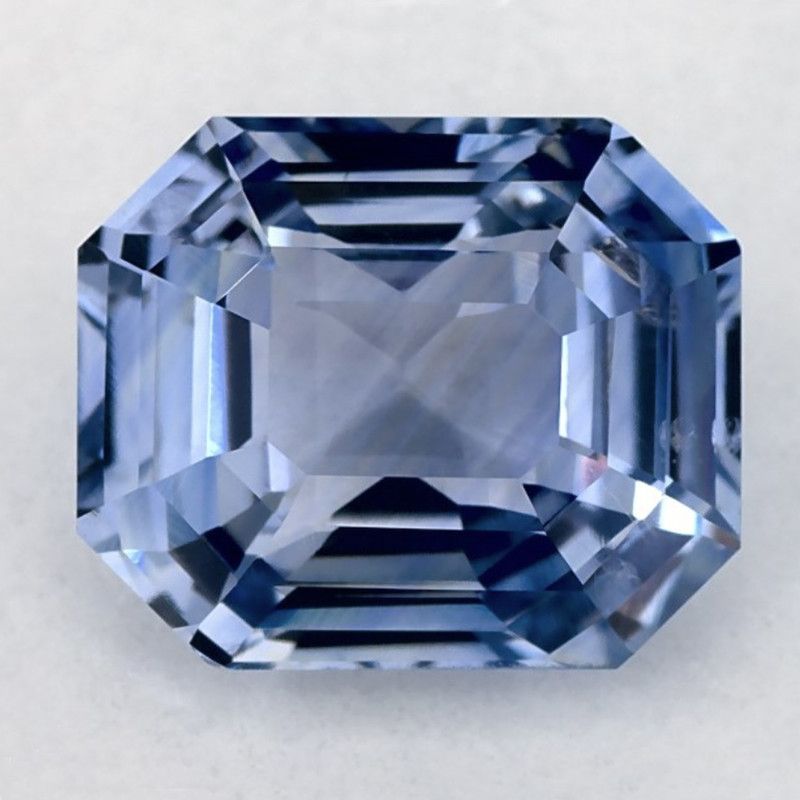 Szafir 3,05 ct, niebieski, szlif ośmiokątny