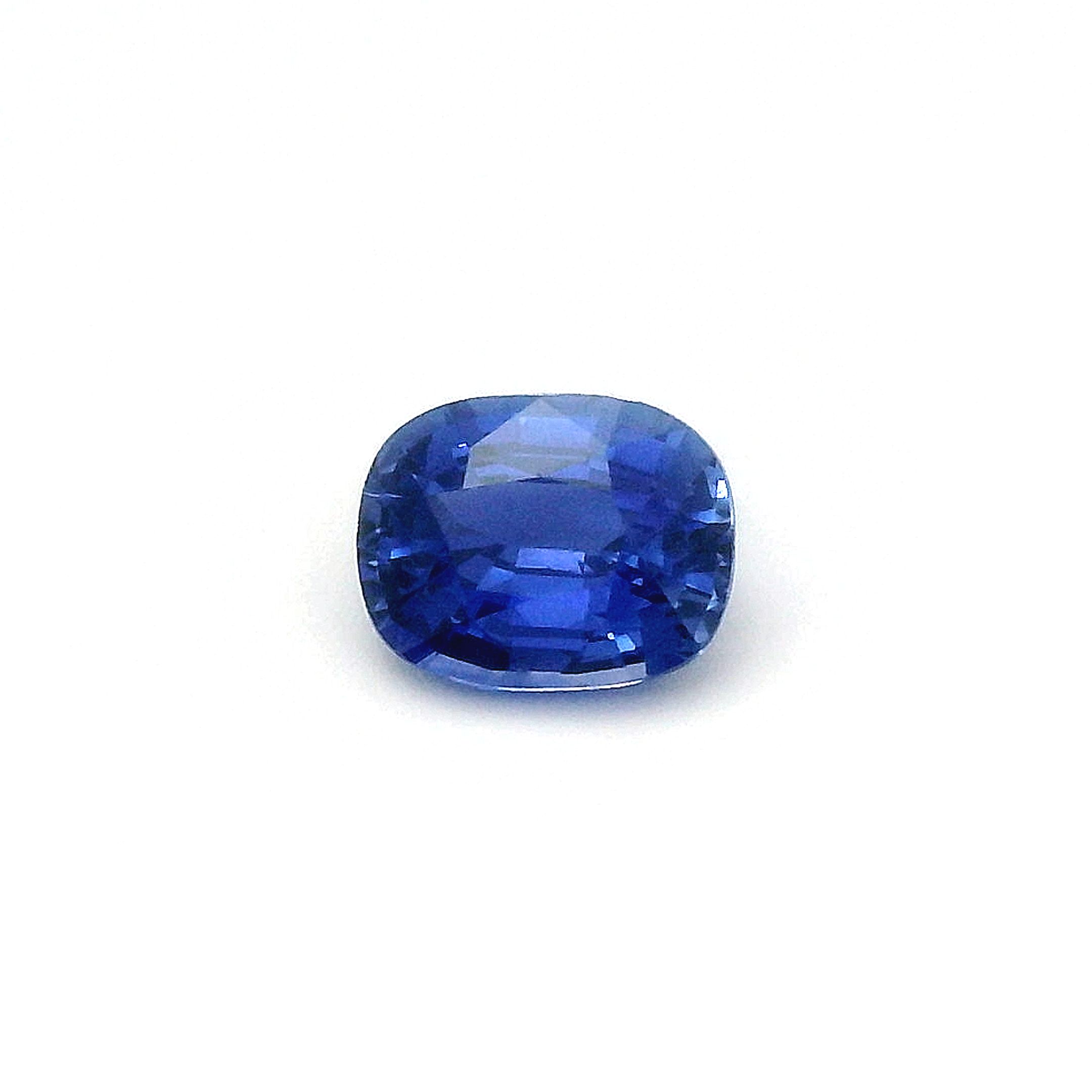 1.51 ct Cushion Sapphire