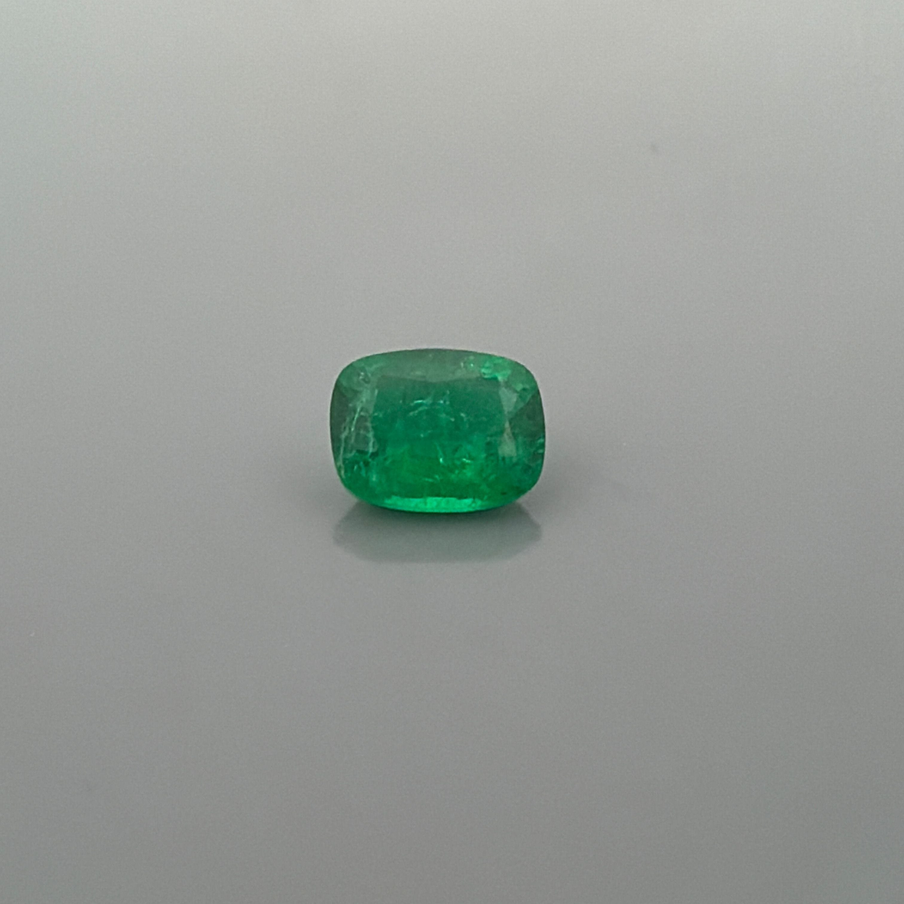 1.33 ct Cushion Emerald