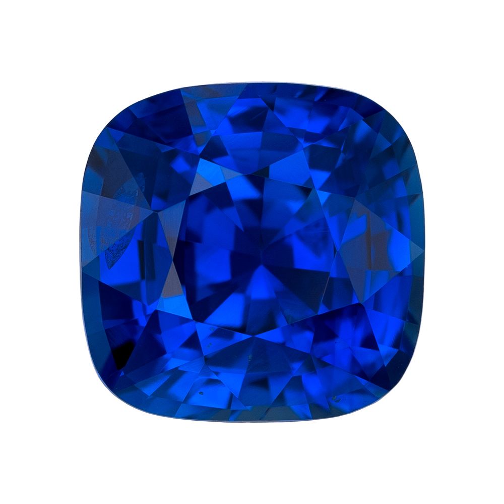 SAPPHIRE FACETED 3.71ct BLUE SI MADAGASCAR HEATED