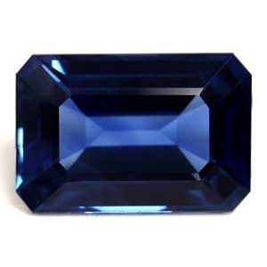 SAPPHIRE FACETED 0.74ct BLUE Intense Blue EC SRILANKA NONE
