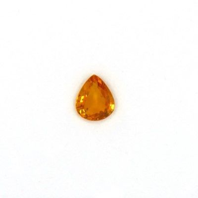 1.09 Carat Yellow Pear Sapphire