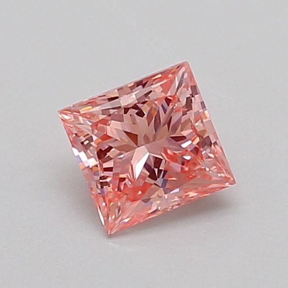 0.51 CT Fancy Orangey Pink PRINCESS