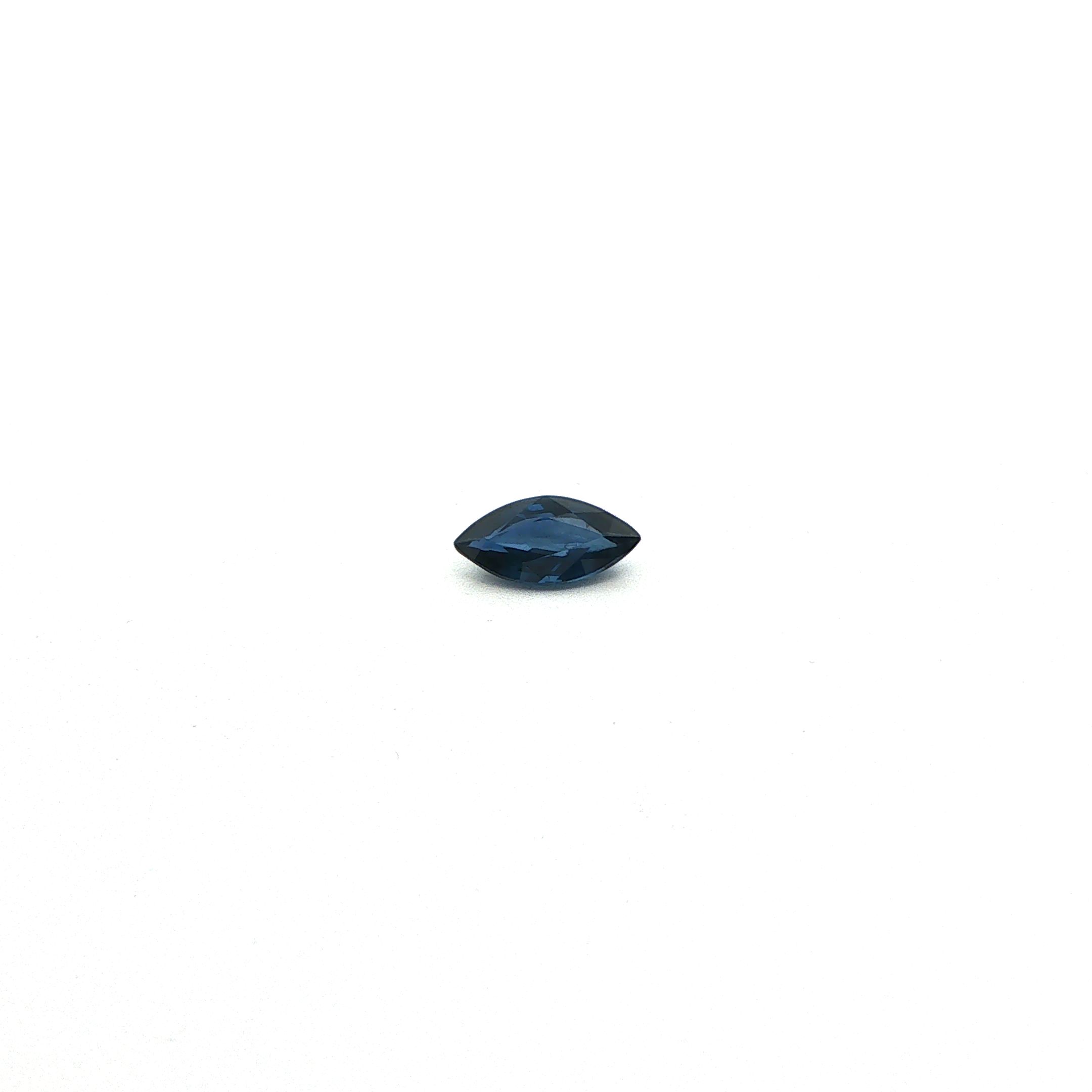 0.93 ct Marquise sapphire