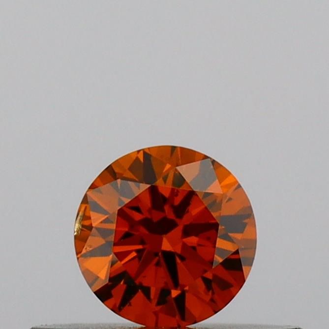 0.23 CT Fancy Deep Orange ROUND