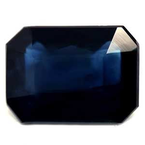 SAPPHIRE FACETED 1.1ct BLUE Medium Blue SI MADAGASCAR HEATED