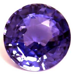 SAPPHIRE FACETED 1.55ct PURPLE Medium Purple EC SRILANKA NONE