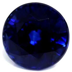 SAPPHIRE FACETED 1.1ct BLUE Intense Blue EC MADAGASCAR HEATED