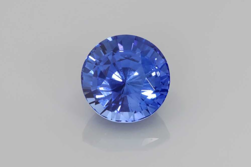 2.25 Carat Blue Round Sapphire
