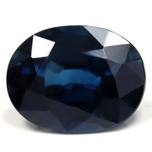 Szafir 2,35 ct, niebieski, szlif owalny