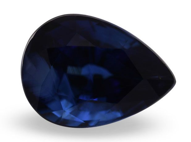 SAPPHIRE FACETED 1.86ct BLUE Blue EC SRILANKA HEATED