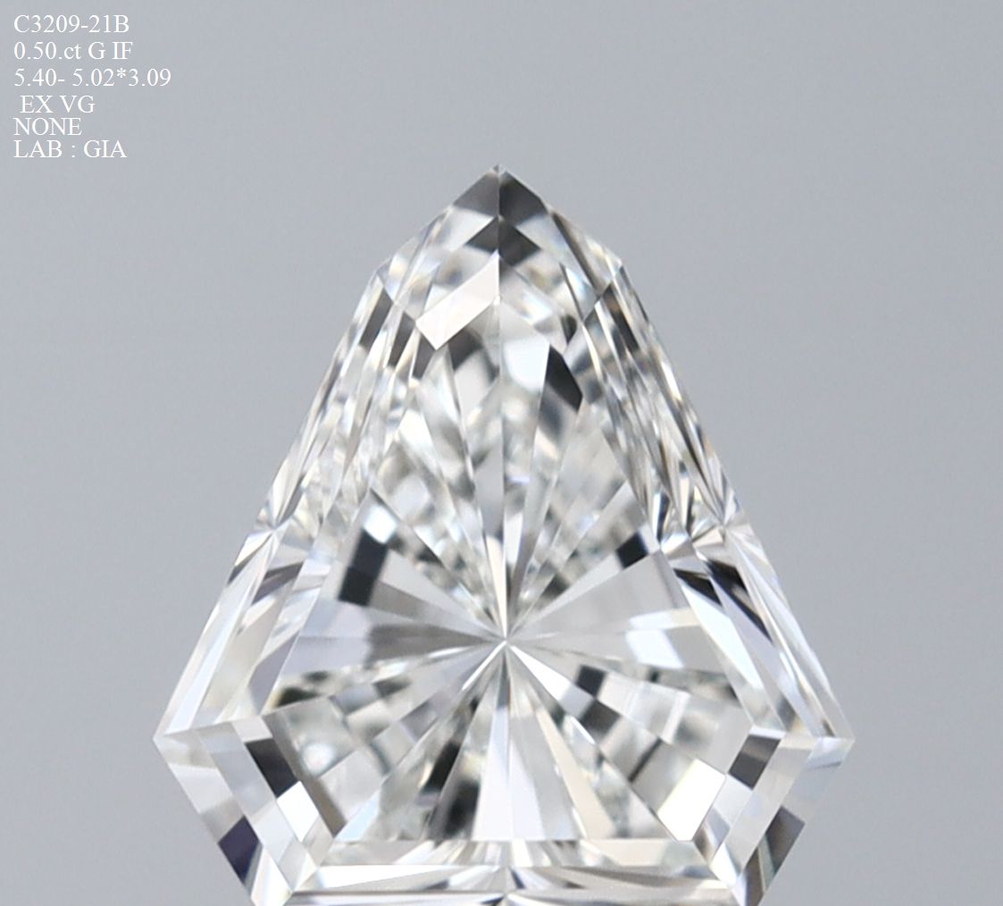 Prírodný diamant štít, IF,...