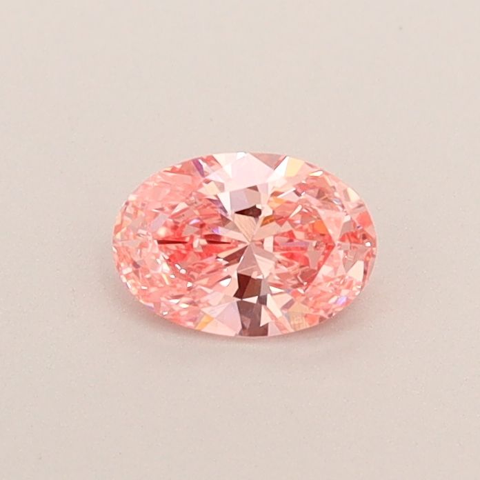 0.31 CT Fancy Intense Pink OVAL