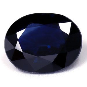 Szafir 2,64 ct, niebieski, szlif owalny