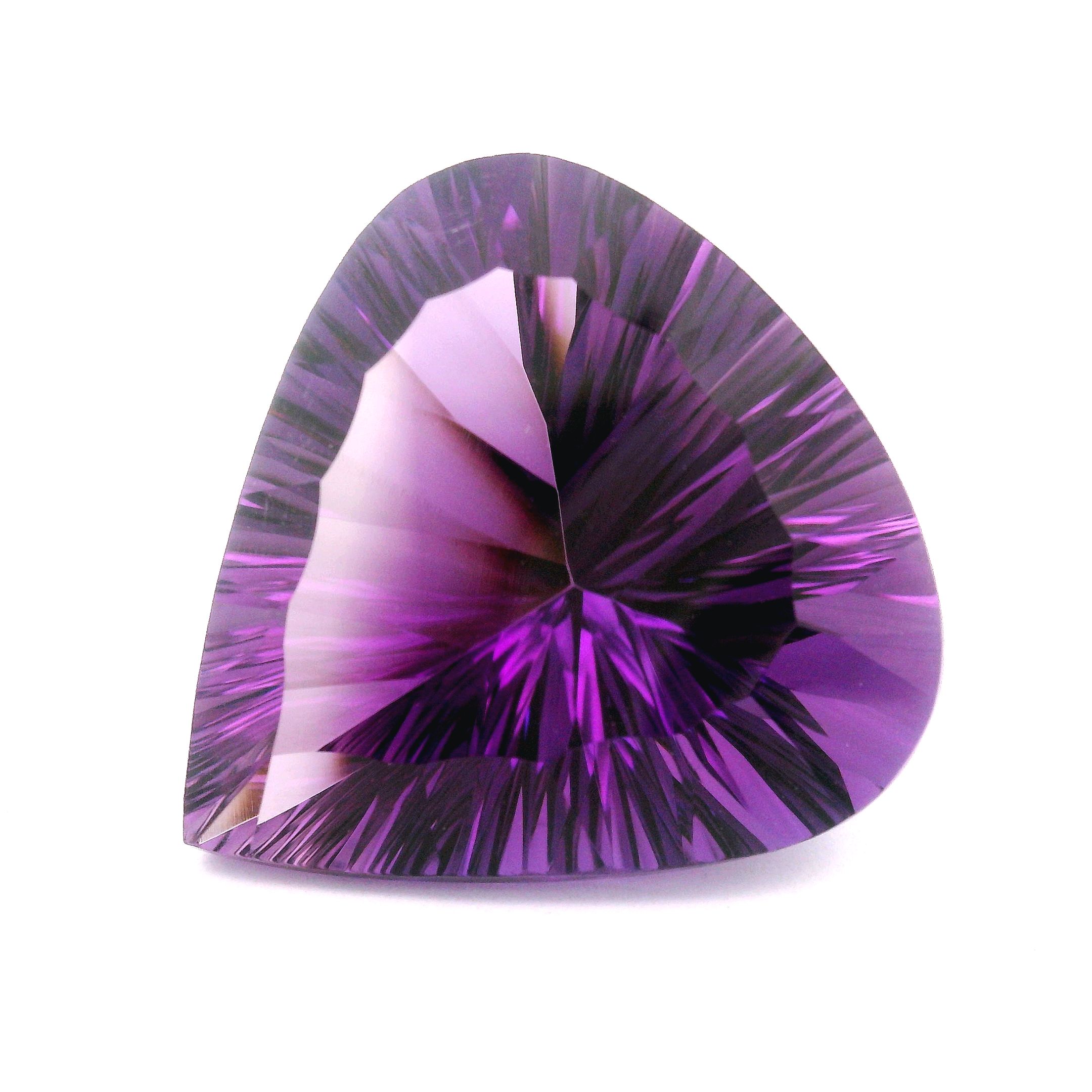 34.24 ct Pear Amethyst