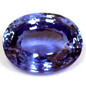 Szafir 1,66 ct, niebieski, szlif owalny