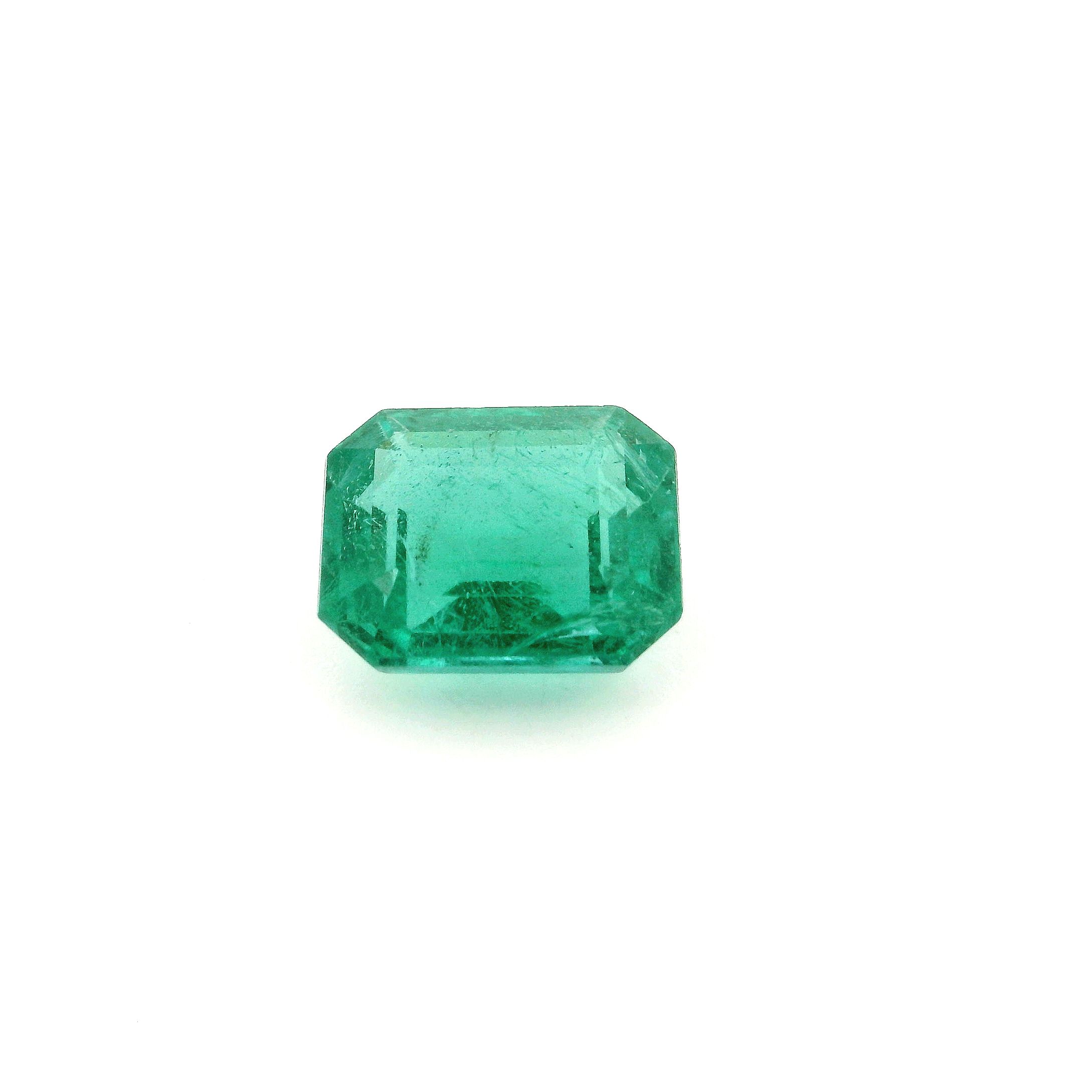 3.46 ct Octagonal Emerald