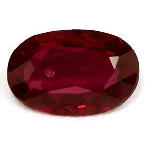 RUBY FACETED 0.42ct RED Medium Red SI REST_OF_AFRICA NONE