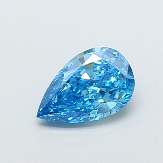 1.03 CT Fancy Vivid Blue PEAR