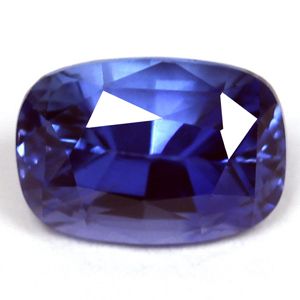 Szafir 1,55 ct, niebieski, szlif cushion