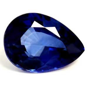 SAPPHIRE FACETED 1.06ct BLUE Intense Blue EC SRILANKA HEATED