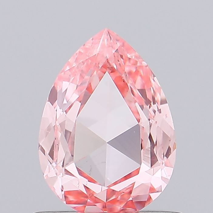 0.59 CT Fancy Intense Pink PEAR