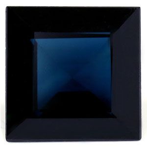 Szafir 1,82 ct, niebieski, szlif kwadratowy