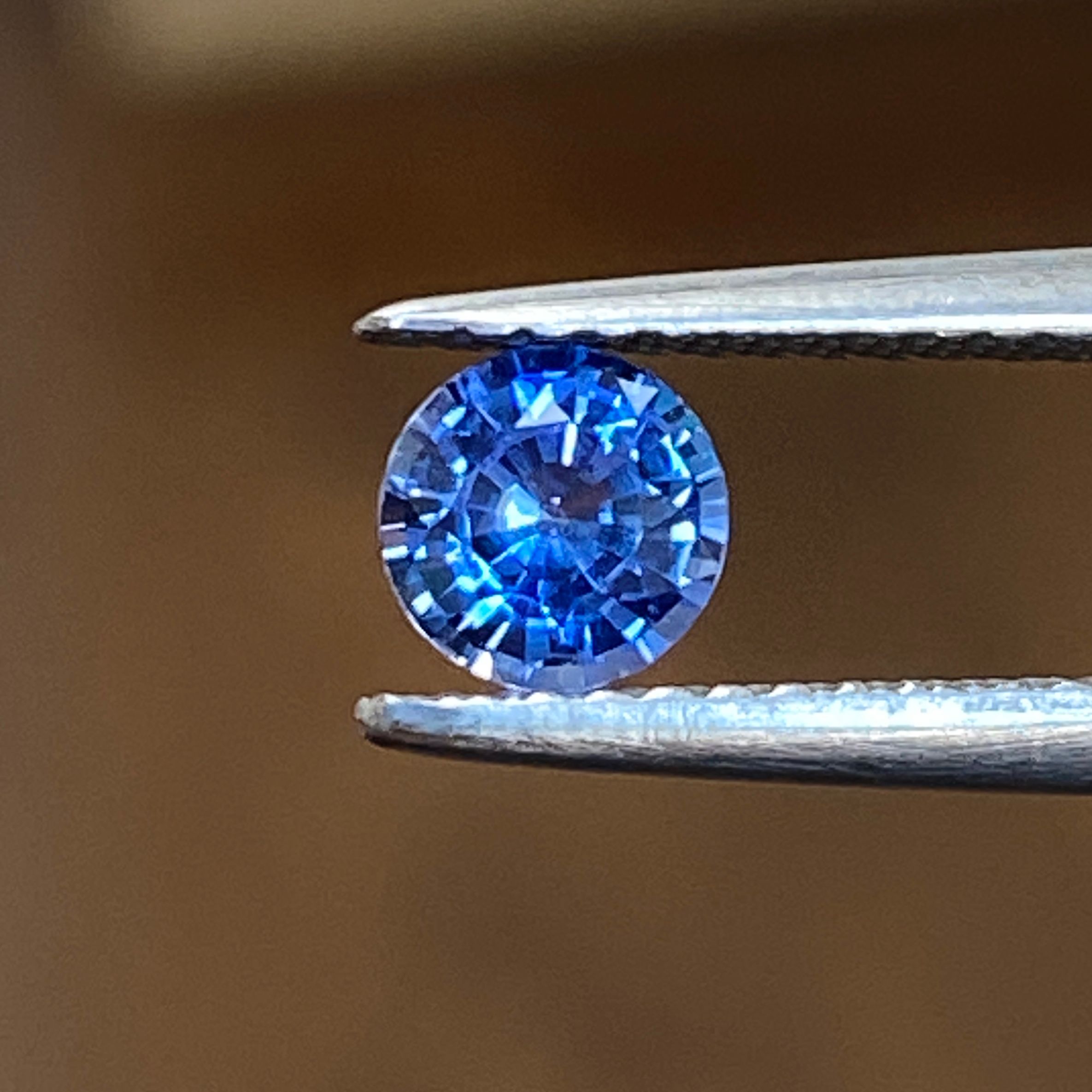 SAPPHIRE FACETED 0.53ct BLUE Blue EC SRILANKA HEATED