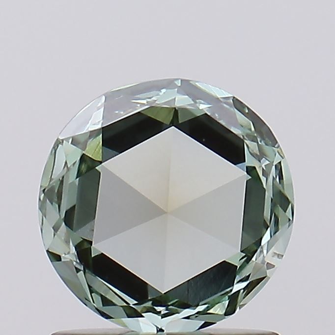 0.74 CT Fancy Intense Green ROSE