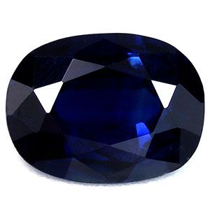 Szafir 1,63 ct, niebieski, szlif owalny