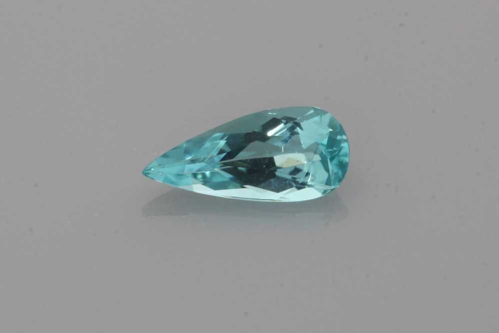 TOURMALINE FACETED 0.58ct BI_COLOR Vivid BI_COLOR SI BRAZIL HEATED