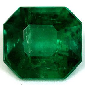 Szmaragd 1,62 ct, zielony, szlif szmaragdowy
